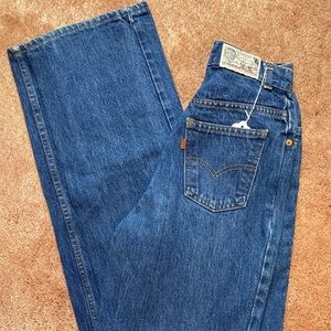 SOLD** Vintage 1970s Flare Levi Jeans